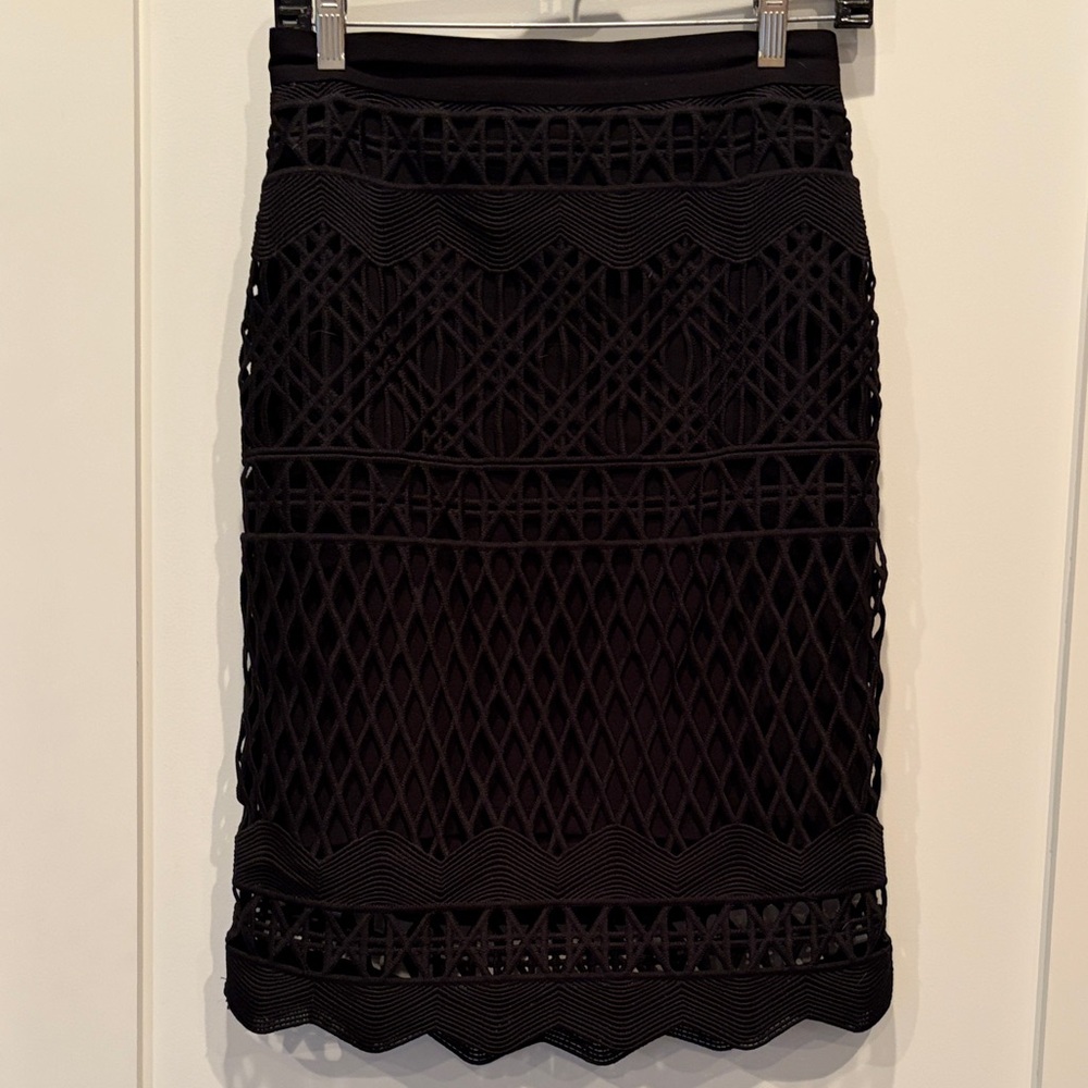 Kendall + Kylie Black Pencil Skirt
